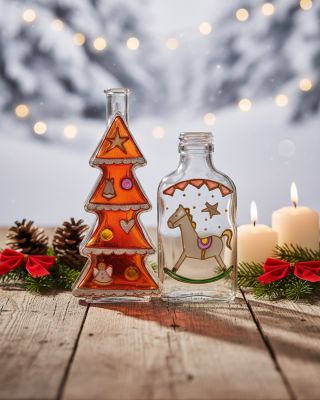 Každá z týchto fľašiek vznikla v umeleckej dielni, kde sa spája precíznosť s fantáziou. 🎨 Umelecké ruky na ne preniesli...